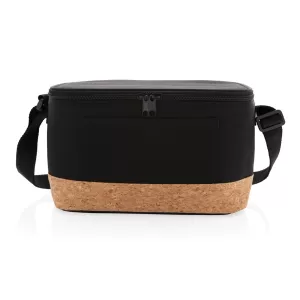 Two Tone Cooler Bag with Cork Detail