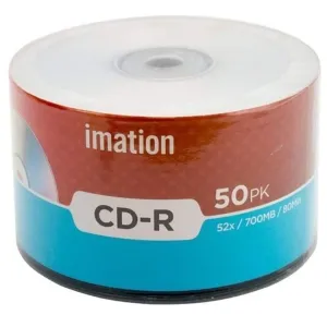 Imation CD-R 700 MB 52X 50 CD Pack