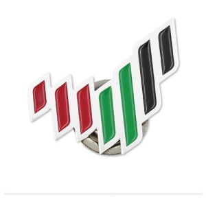 UAE National Brand Metal Badges 