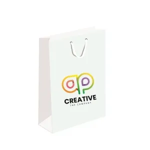 White Paper Bags promotional bags 