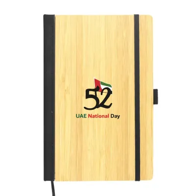 UAE National Day Bamboo Notebook 