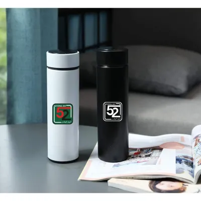 UAE National Day Smart LED Active Thermal Temperature Display Indicator Insulation Promotional Bottles   
