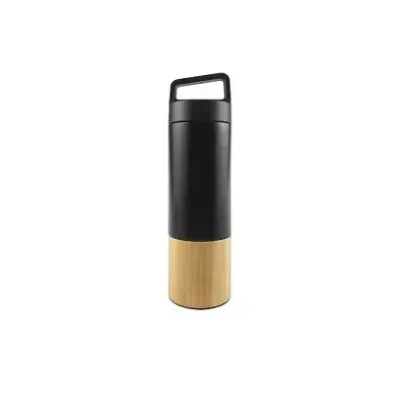 Promotional Stainless Steel Bottle with Bamboo