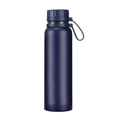 Insulated Double Wall Thermal Water Bottle with Strong Grip Handl