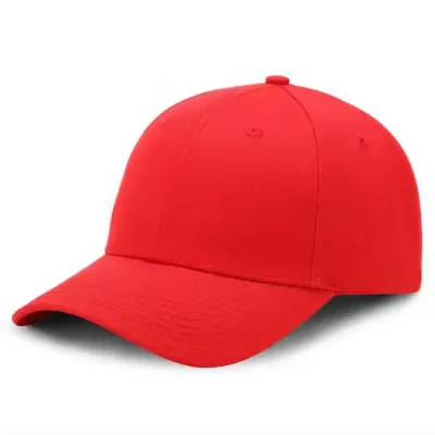 5 panel cotton caps with Velcro strap