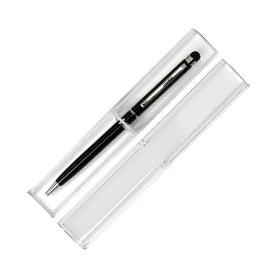 Crater Clear Plastic Pen Box
