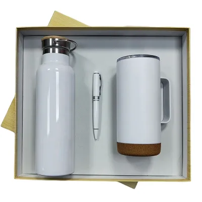 Promotional Stainless Steel  Bottle Mug & Metal Pen