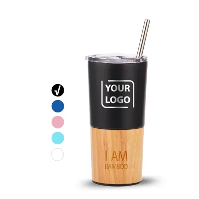 Travel Mug with Bamboo