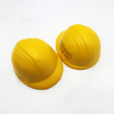 Anti Stress Ball Hard Hat Stress Ball PU Foam Toy Safety Helmet S