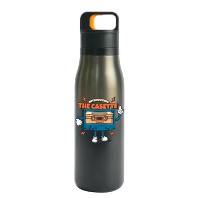 Double Wall Stainless Steel Bottles with Push Button – 500 ml