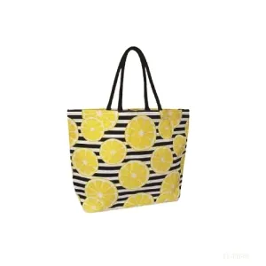 Fashion Beach Bag Lemon Design