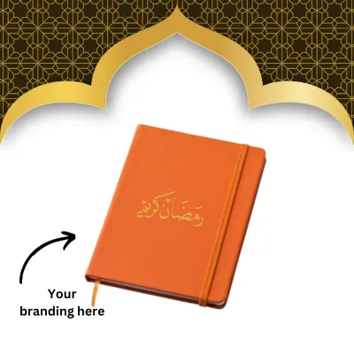 Elite PU Leather Notebooks without Pen Holder Ramadan Gifts 
