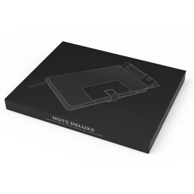 Premium A5 Notebook with Foldable Phone & Pen Stand, Card Holder,