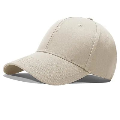 Men Women Cotton Hats Classic Plain  Cap