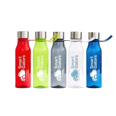 Tritan Water Bottle with Stainless Steel Steelon Cap and Base