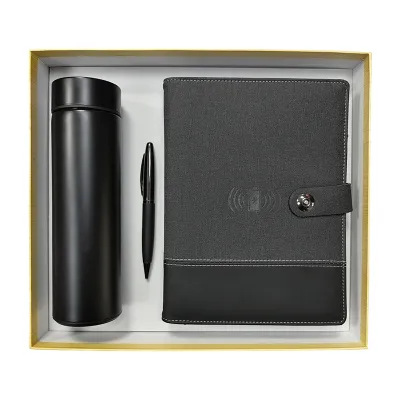 Gift Sets  with Vacuum Flask Water Bottle  Pen & Notebook