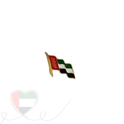 شارات معدنية علم اليوم الوطني الإماراتي مع مغناطيس