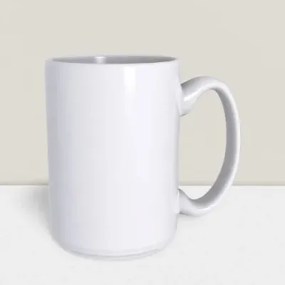 Sublimation White Coffee Mug 15oz Ceramic Mug