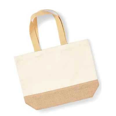 Jute Base Canvas Tote XL