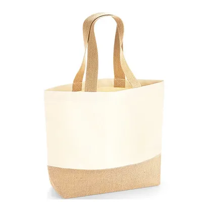 Jute Base Canvas Tote XL