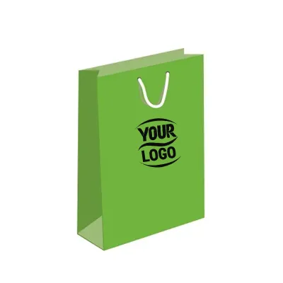 Laminated Paper Bags Green