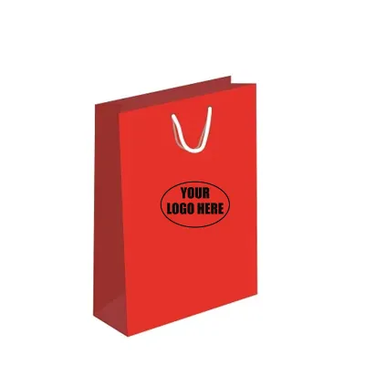Laminated Paper Bags Red