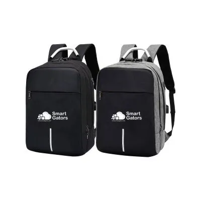 Unisex Anti Theft USB Charging Smart Laptop Bag