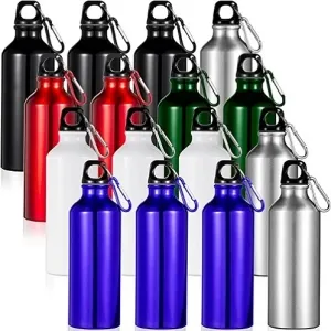 Promotional custom colorful reusable metal aluminum sports d