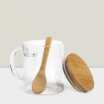 Clear-Glass-Mugs-with-Bamboo-Lid-and-Spoon