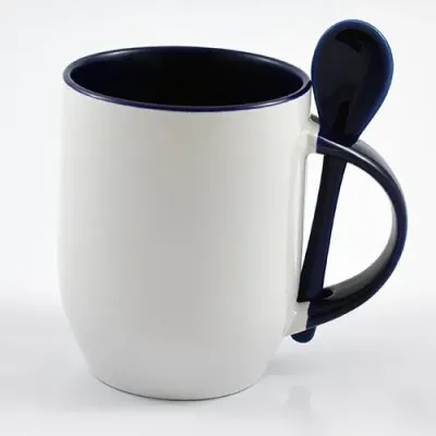Coffee Mugs with Spoon 