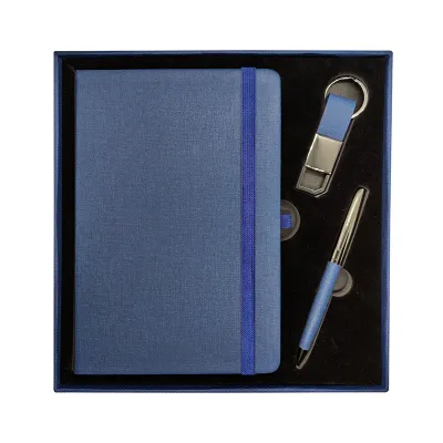 Promotional Gift Sets with Notebook  USB & Metal Pen 
