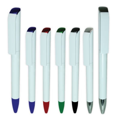 White Promotional Plastic Ball Pens
