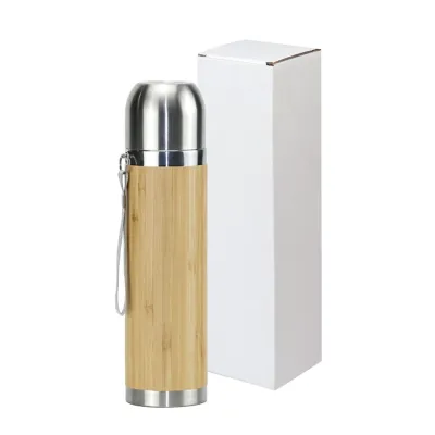  Promotional Bamboo Flask