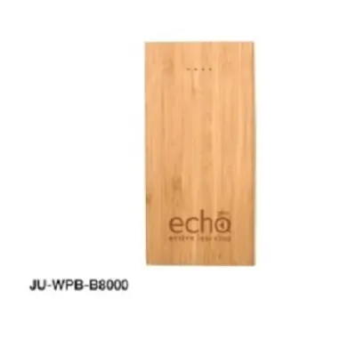 Promotional Bamboo Wireless Powerbank