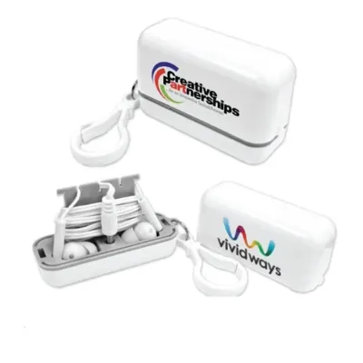 Promotional Earphones with Case