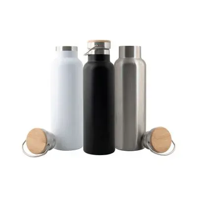 Promotional Sport Water Bottle With Bamboo Lis with Handle