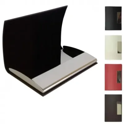 PU Leather Business Card Holder  (EL-BCH-03)