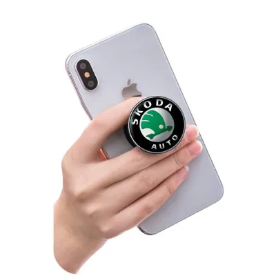 Round Mobile Grip and Stand 