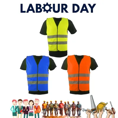 Safety Jacket Security Vest Reflector Vest Construction Vest