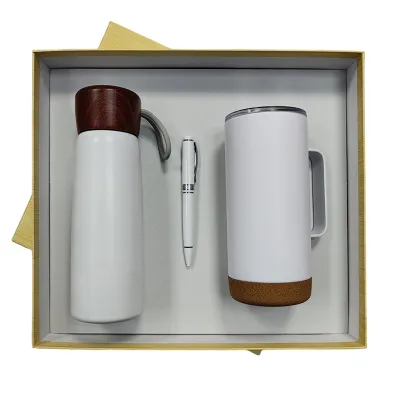 Promotional  Gift Sets with Vacuum Flask Water Bottle Stainless S