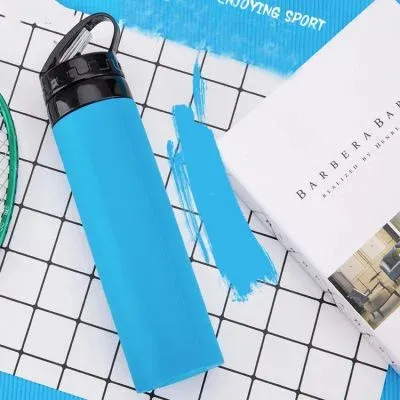 Silicone Squeezable water Bottle 