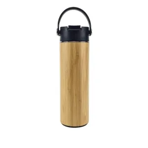 Bamboo Flask with Tea Infuser TM-011-BK