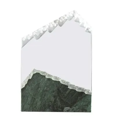 Mountain Shaped Crystal & Marble Awards in Hardboard Box