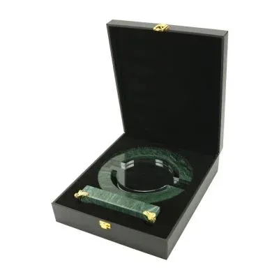 Round Crystal and Marble Awards in Hardboard Box