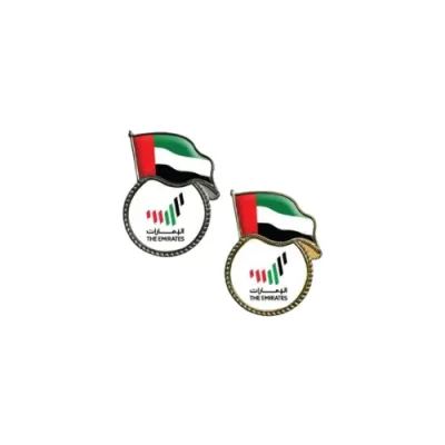 UAE Flag Metal Badges