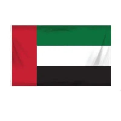اليوم الوطني لدولة الإمارات العربية المتحدة، فخر إماراتي-علم من الساتان الفاخر