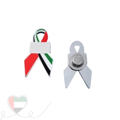 شارة الشريط مع علم الإمارات العربية المتحدة