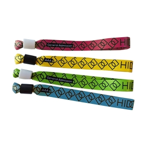 Promotional Polyester Febric Wristband 