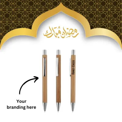 Hercules ECO Friendly Promotional Bamboo Pen Ramadan Gifts 