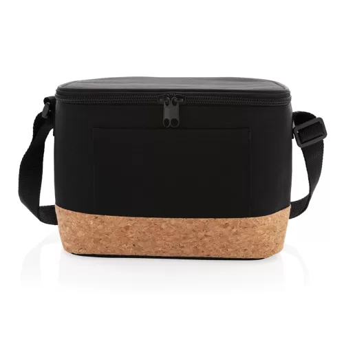 Two Tone Cooler Bag with Cork Detail